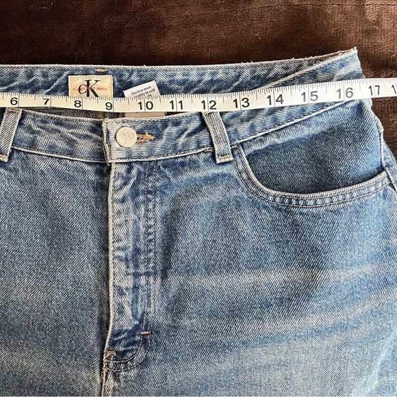 VINTAGE 90s Calvin Klein jeans made in USA - Picture 6 of 7